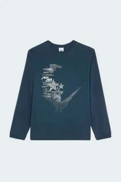 SERIAL PORT - T-shirt | Bleu