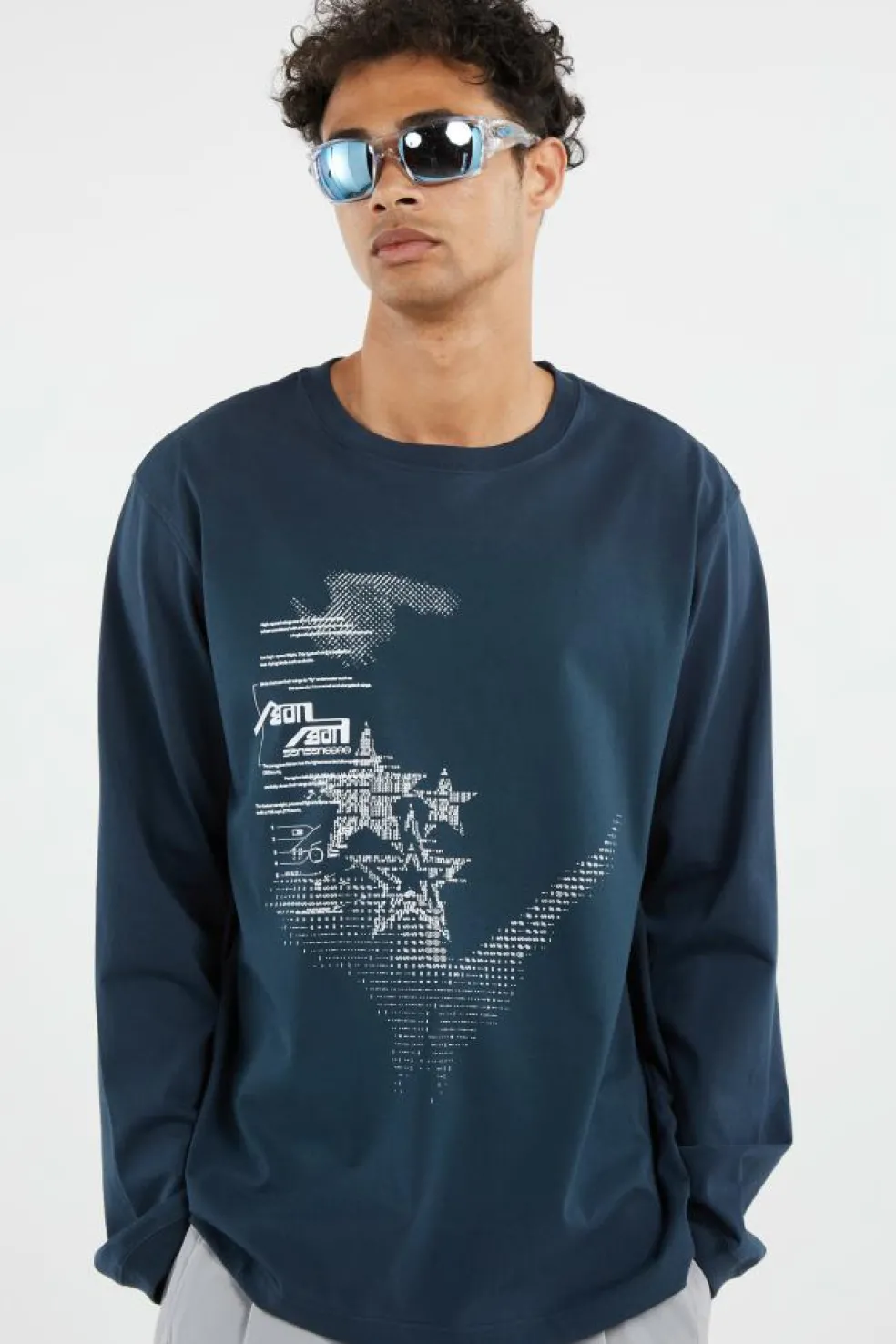 SERIAL PORT - T-shirt | Bleu