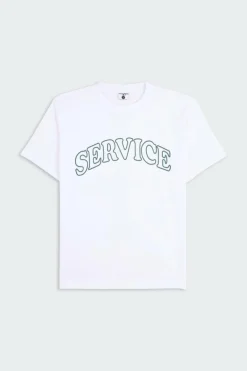 SERVICE ARCH LOGO TEE - T-shirt | Blanc