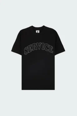 SERVICE ARCH LOGO TEE - T-shirt | Noir