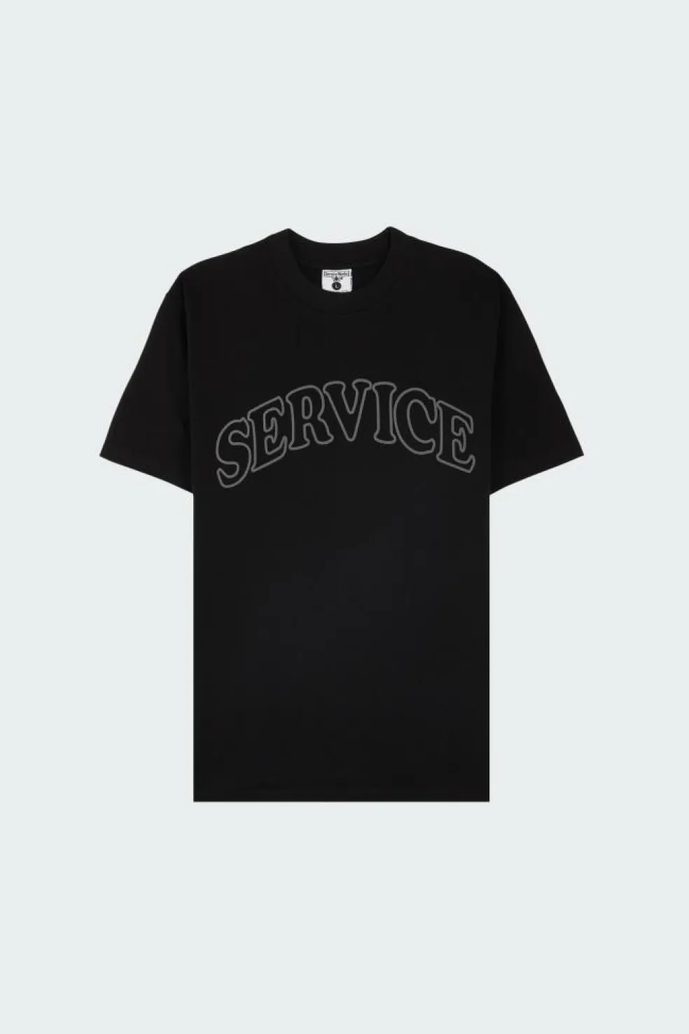 SERVICE ARCH LOGO TEE - T-shirt | Noir