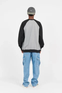 SERVICE CARGO LOOSE DENIM PANT - Jean | Bleu