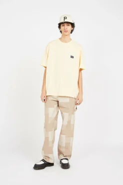 SERVICE CREW SS TEE - T-shirt | Beige