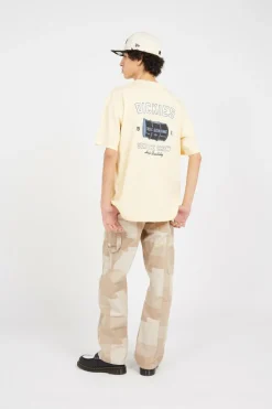 SERVICE CREW SS TEE - T-shirt | Beige