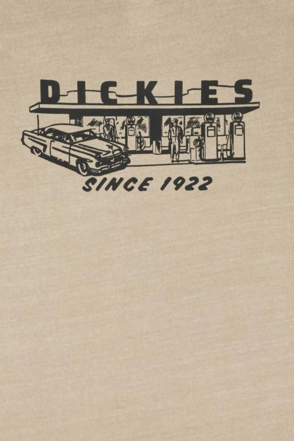 SERVICE STATION SS TEE - T-shirt | Beige