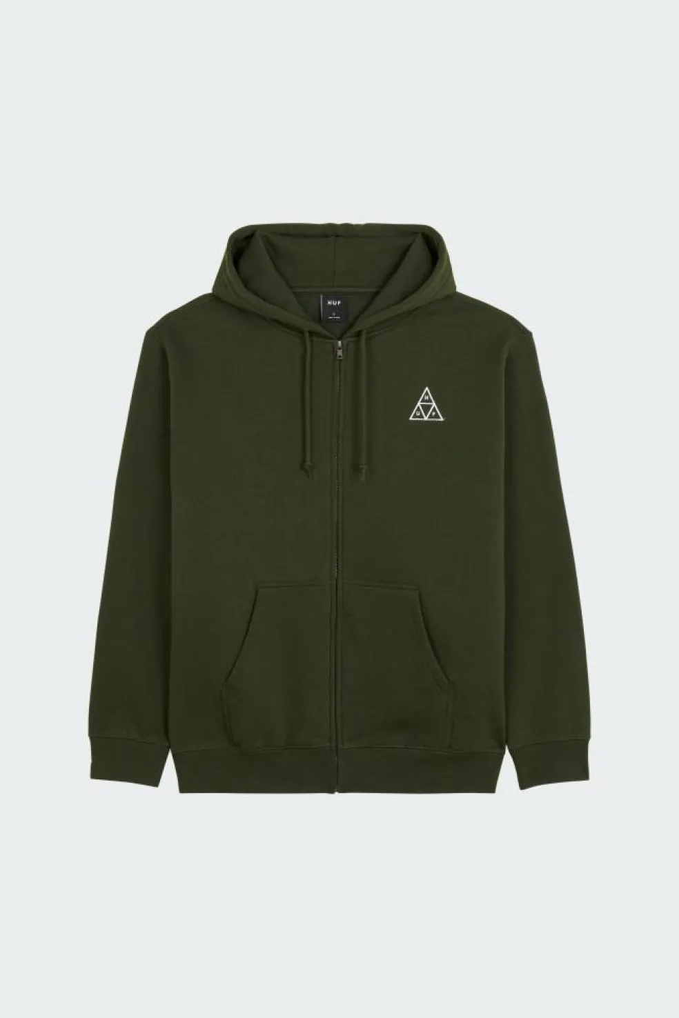 SET TT ZIP HOOD - Hoodie zippé | Vert