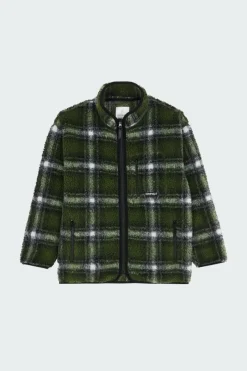 SHADOW PLAID SHERPA - Polaire | Vert