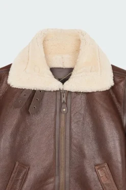 Sheep - Bombardier en cuir | Marron