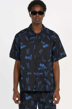 SHIRT ALL OVER - Chemise | Noir