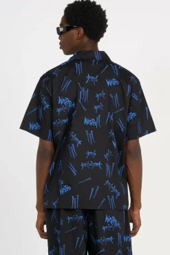 SHIRT ALL OVER - Chemise | Noir