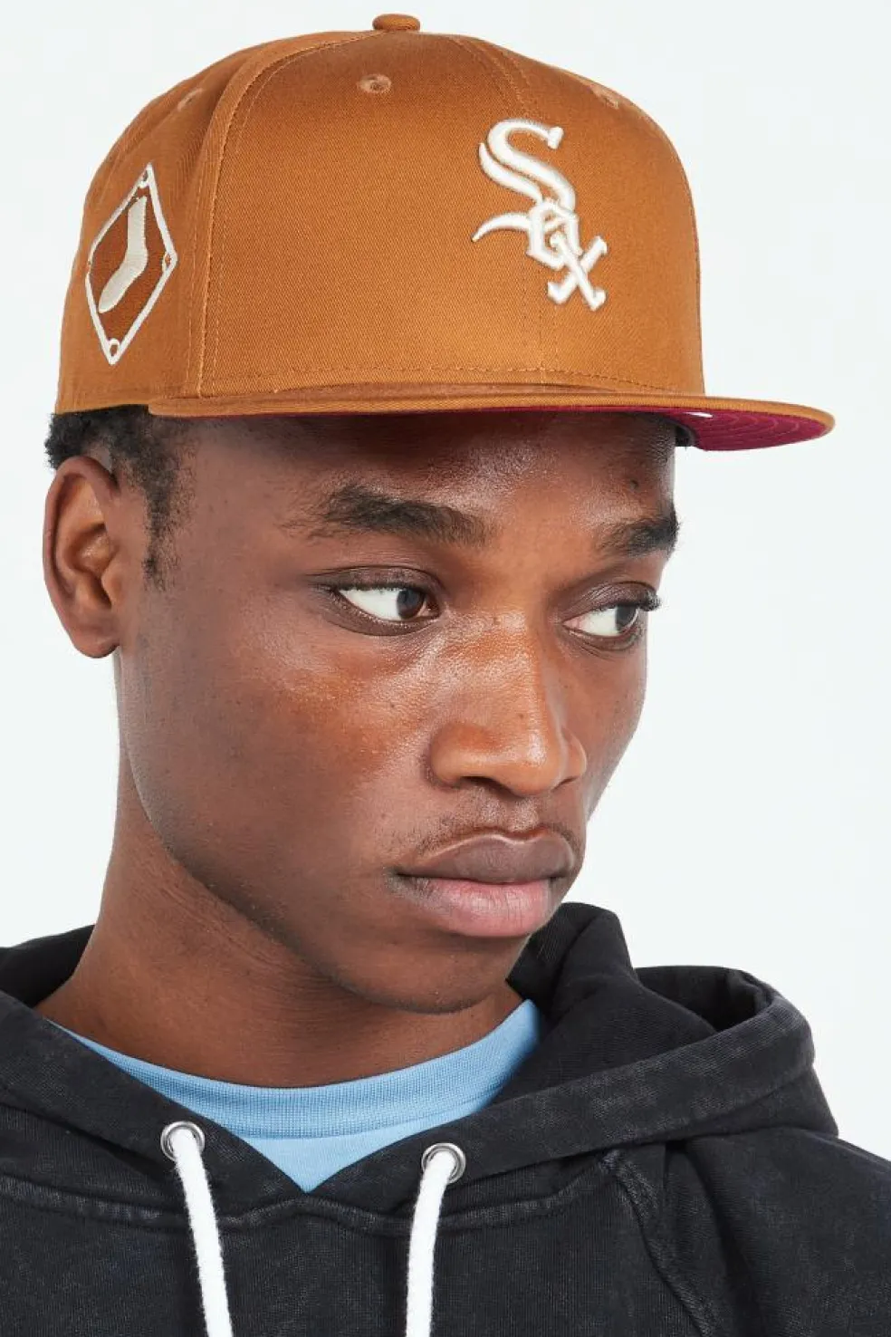 SIDE PATCH 9FIF - casquette | Marron