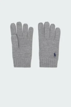 Signature Pony Wool Gloves - Gants | Gris