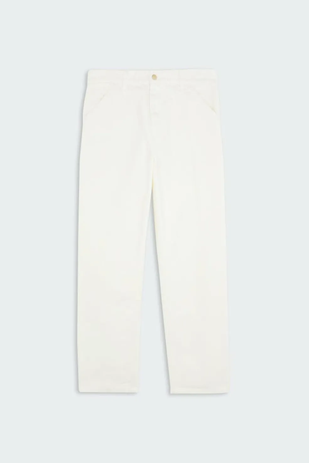 Single Knee Pant - Jean | Blanc