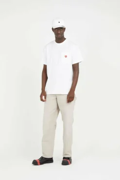 Single Knee Pant - Pantalon | Beige