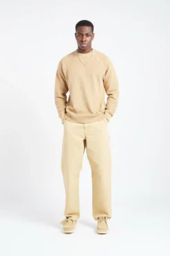 Single Knee Pant - Pantalon | Beige