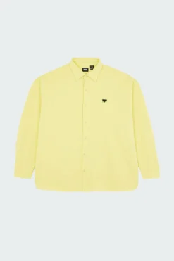 SKATE BUTTON UP FLEECE - Chemise | Jaune
