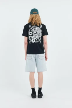 SKATE DENIM SHORT - Short | Bleu