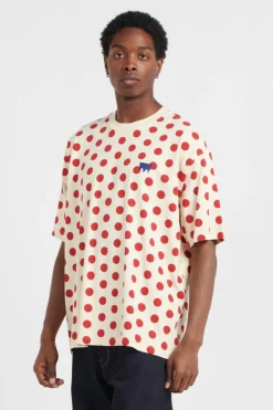 SKATE GRAPHIC BOX TEE - T-shirt | Beige