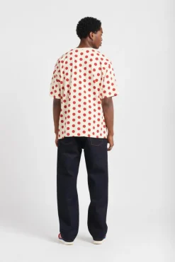 SKATE GRAPHIC BOX TEE - T-shirt | Beige