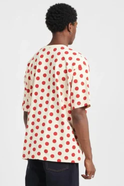 SKATE GRAPHIC BOX TEE - T-shirt | Beige