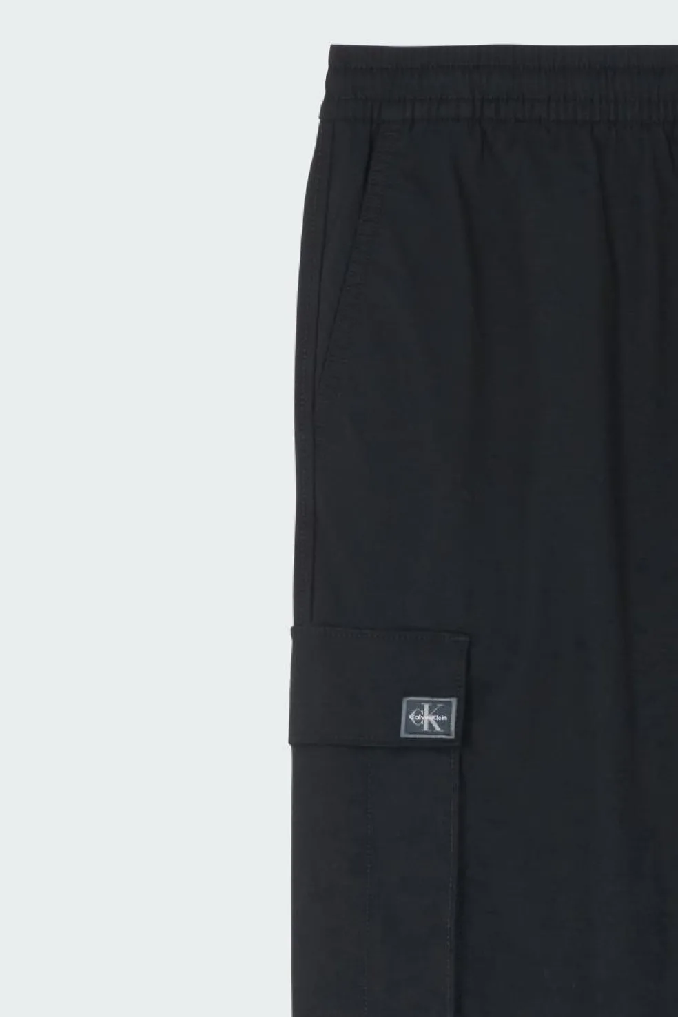 SKNNY ELSTC RPSTP CR - Pantalon cargo | Noir