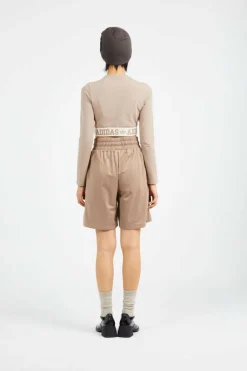 SLIM LS TEE - t-shirt | Marron