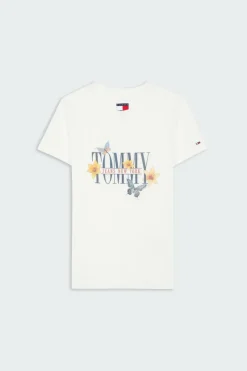 SLIM TJ BUTTERFLY - T-shirt | Blanc