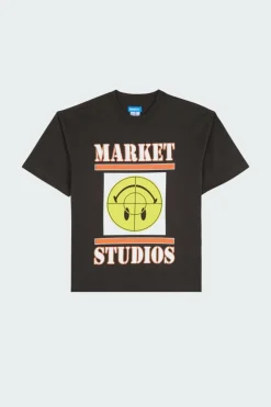 SMILEY FOCUS - T-shirt | Noir