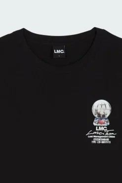 SNOW GLOBE LONG SLV TEE - T-shirt | Noir