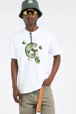 Solar Chrome - T-shirt | Blanc