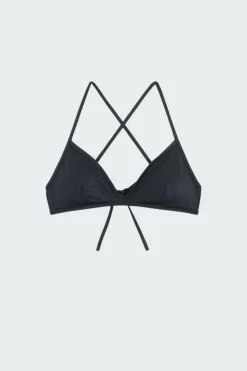 SOLID TRIANGLE CROSSBACK - Haut de bikini | Noir