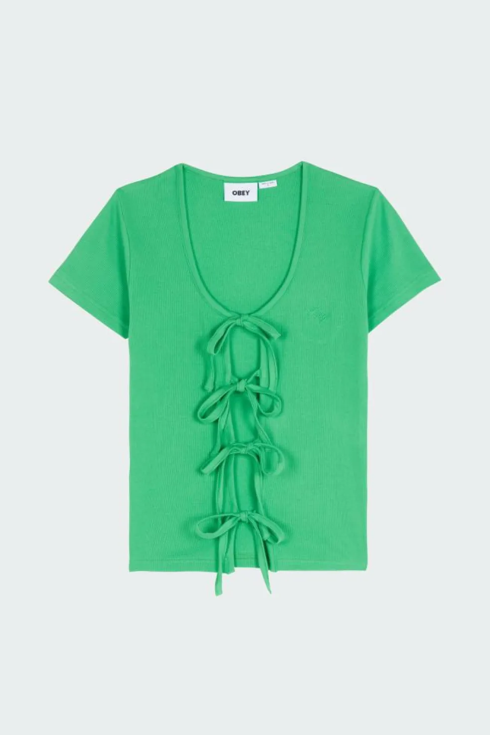 SOPHIE FRONT TIE SS - Top | Vert