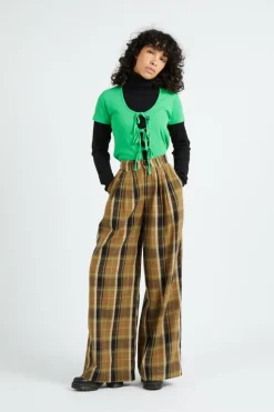 SOPHIE FRONT TIE SS - Top | Vert