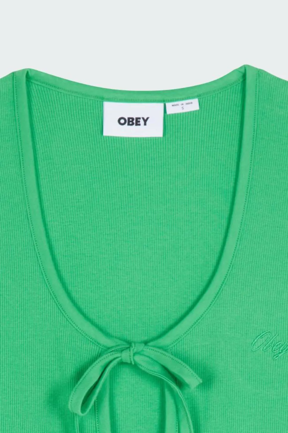 SOPHIE FRONT TIE SS - Top | Vert