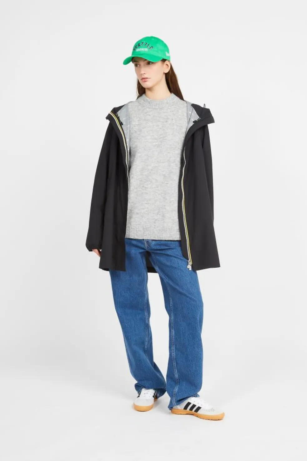 SOPHIE STRETCH DOT - Imperméable | Noir