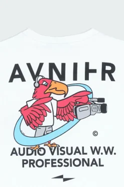 Source White Bird Vision - T-shirt | Blanc