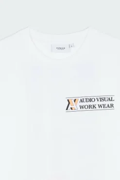 Source White Records - T-shirt | Blanc