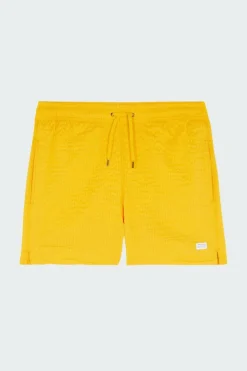 SPECIAL SEERSUCKER - Short de bain | Jaune