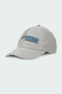 SPLIT CORDUROY CAP - Casquette | Gris