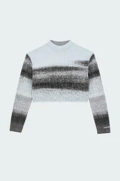 SPRAY JACQUARD - Pull | Blanc