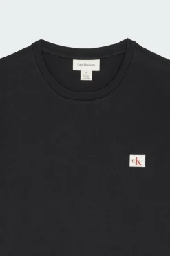 SS BADGE 30S JERSEY - T-shirt | Noir