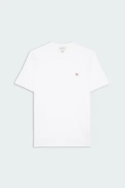 SS BADGE 30S JERSEY - T-shirt | Blanc