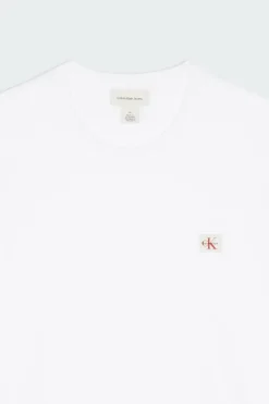 SS BADGE 30S JERSEY - T-shirt | Blanc