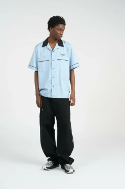 S/S Bowl Shirt - Chemise | Bleu
