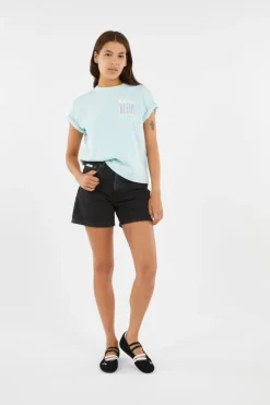 SS BOXY FIT TEE - T-shirt | Vert