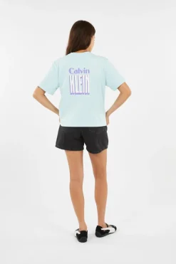 SS BOXY FIT TEE - T-shirt | Vert