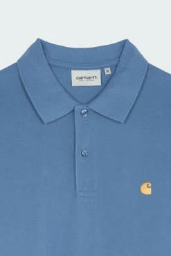 S/S Chase Pique Polo - Polo | Bleu
