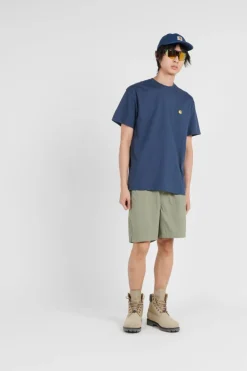 S/S Chase T-Shirt - T-shirt | Bleu