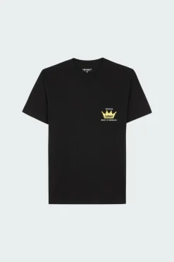 S/S Crown Pocket T-Shirt - T-shirt | Noir