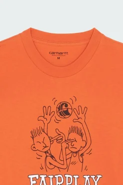 S/S Fairplay T-Shirt - T-shirt | Orange
